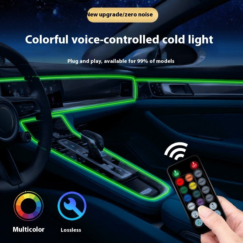 Élégance Auto - Éclairage d’ambiance RGB Intérieur