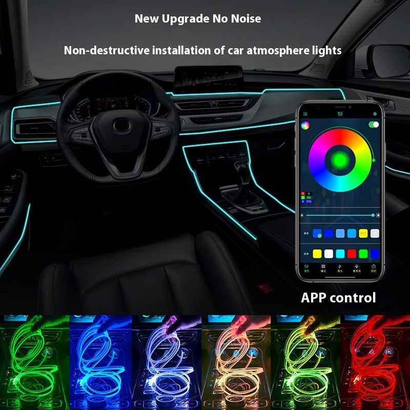 Élégance Auto - Éclairage d’ambiance RGB Intérieur